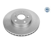 Meyle 1x Bremsscheibe [Hersteller-Nr. 30-155210123/PD] für Toyota