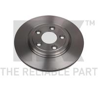 2X NK BREMSSCHEIBEN 288mm BELÜFTET HINTEN PASSEND FÜR DAIMLER SUPER JAGUAR