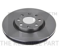 2x Bremsscheibe NK 202348 für PUNTO OPEL CORSA FIAT EVO ADAM X15 S07 M13 L08 L68