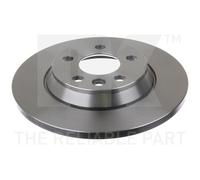 2x Bremsscheibe NK 202552 passend für FORD SEAT VW
