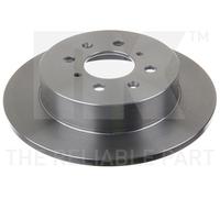 2X NK BREMSSCHEIBEN 260mm VOLL HINTEN PASSEND FÜR HONDA CIVIC MG MG | 202633
