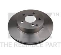 NK Bremsscheibe 2033106 – 2x belüftet 288 mm vorne für Mercedes‑Benz C‑Klasse W204/S204/C204