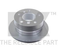 NK Bremsscheibe 203395 hinten voll 258 mm 2x für VW LT