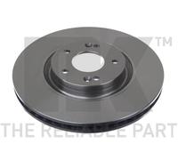 NK Bremsscheiben 203443 320 mm belüftet vorne – 2x – passend für Hyundai Grandeur i20 i40