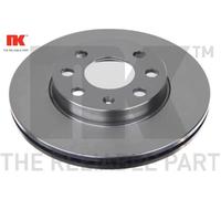 2x Bremsscheibe NK 203640 2 Bremsscheiben Vorderachse Vorne für Opel