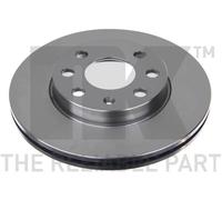 2x Bremsscheibe NK 203640 für OPEL CORSA X01 F08 F68 W5L 16V Twinport