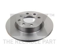 2x Bremsscheibe NK 203641 passend für OPEL VAUXHALL