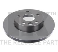 NK Bremsscheibe Vorderachse 204766 – 282 mm voll, vorne, für VW Transporter T4