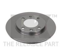 2x Bremsscheibe NK 209947 passend für CITROËN PEUGEOT