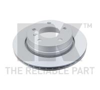 2x Bremsscheibe NK 311535 passend für BMW DE LA CHAPELLE