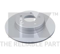 NK Bremsscheibe Hinterachse Voll 290 mm Hersteller-Nr. 313342 für Mercedes-Benz