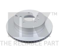 NK Bremsscheiben 313665 303 mm belüftet beschichtet hinten 2er Satz