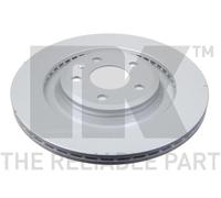 NK Bremsscheibe hinten rechts links belüftet 330mm für AUDI 3147130