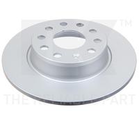 NK BREMSSCHEIBEN + BELÄGE HINTEN für VW GOLF 7 TOURAN 5T AUDI A3 LEON KAROQ