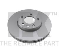 2x Bremsscheibe NK 3147171 für 7EM MULTIVAN VW 7EB 7EF T5 7HJ 7EJ TRANSPORTER T6