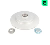 OPTIMAL Bremsscheibe hinten rechts links voll 268mm für PEUGEOT CITROËN 602745BS2