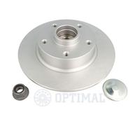 OPTIMAL Bremsscheibe hinten rechts links voll 260mm für RENAULT 702983BS4