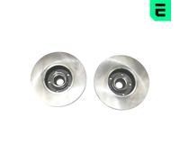 OPTIMAL Bremsscheibe BS-4680C vorne 278 mm für VW rechts/links Festsattel