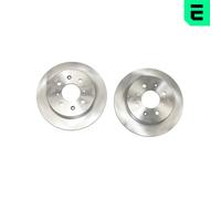 OPTIMAL Bremsscheibe hinten rechts links voll 239mm für HONDA BS-5210C