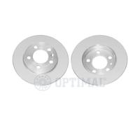 OPTIMAL Bremsscheibe hinten rechts links voll 239mm für SKODA VW AUDI BS-7528C