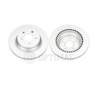OPTIMAL Bremsscheibe hinten rechts links belüftet 300mm für MERCEDES-BENZ BS-7782C