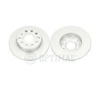 Optimal Bremsscheibe BS-8018C voll hinten rechts/links 253 mm für SKODA VW SEAT AUDI