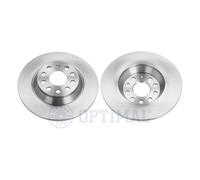 Optimal Bremsscheibe BS-9162C hinten voll 300mm rechts/links für SKODA VW SEAT (FAW) CUPRA AUDI