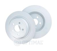 2x Bremsscheibe OPTIMAL BS-9544HC 2 Bremsscheiben Hinterachse Hinten