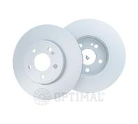 2x Bremsscheibe OPTIMAL BS-9650HC passend für MERCEDES-BENZ