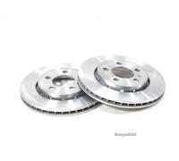 2x Bremsscheibe Original MTS Neu für Mercedes-Benz vorne belüftet Ø 300 mm