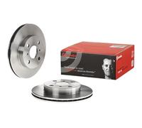2x Bremsscheibe PRIME BREMBO 09.7825.10 für TOYOTA YARIS SCP10_ SCP10R NCP10