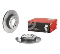 BREMBO Bremsscheiben Voll Vorne Rechts Links für OPEL Corsa C