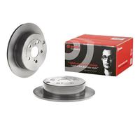 2x Bremsscheibe PRIME LINE - UV Coated BREMBO 08.A273.21 für TOYOTA CELICA PRIUS