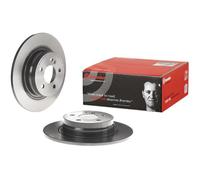 2x Bremsscheibe PRIME LINE - UV Coated BREMBO 08.A612.41 für KLASSE MERCEDES 180