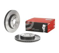 2x Bremsscheibe PRIME LINE - UV Coated BREMBO 09.A968.11 für MAZDA FIESTA FORD 6