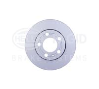 2x Bremsscheibe PRO HELLA PAGID 8DD 355 107-651 für 5Z1 5Z3 VW 6Y5 SKODA POLO 4