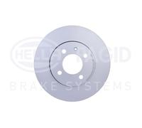 2x Bremsscheibe PRO HELLA PAGID 8DD 355 125-391 für SKODA CITIGO NF1 NE1 CNG