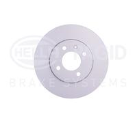 2x Bremsscheibe PRO High Carbon HELLA PAGID 8DD 355 129-441 für VW SEAT CITIGO
