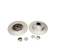 2x Bremsscheibe QUARO QD6271 für EZ0 CC CLIO KZ0 JZ0 MEGANE RENAULT SCÉNIC 3 VAN