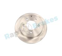 2x Bremsscheibe RAP BRAKES R-D0008 12.5 für KIA SOUL 1 AM CERATO 2 TD CRDi 115