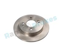 2x Bremsscheibe RAP BRAKES R-D0304 12.5 für HYUNDAI i10 1 PA CRDi LPG KIA 2 TA 3