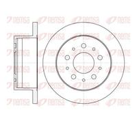 Bremsscheibe REMSA 61055.00