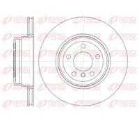 2x Bremsscheibe REMSA 61337.10 für E70 X5 X6 E71 E72 BMW 344,8mm xDrive