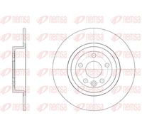 2x Bremsscheibe REMSA 62047.00 317mm