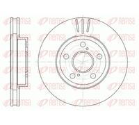 Remsa Bremsscheibe 6540.10 (KAWE 6540 10) vorne für Lexus & Toyota