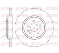 Remsa Bremsscheibe REMSA 6631.00 – hinten Ø331 mm Voll – 2x für Mercedes‑Benz W163