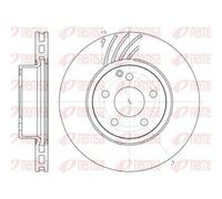 2x Bremsscheibe REMSA 6677.10 passend für MERCEDES-BENZ