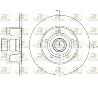 2x Bremsscheibe ROADHOUSE 6431.00 für 8D2 A4 B5 AUDI 8D5 245mm Avant quattro TDI