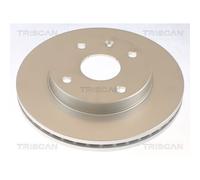 2x Bremsscheibe TRISCAN 8120 24140c passend für CHEVROLET DAEWOO