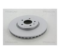 2x Bremsscheibe TRISCAN 8120 24171C passend für OPEL VAUXHALL